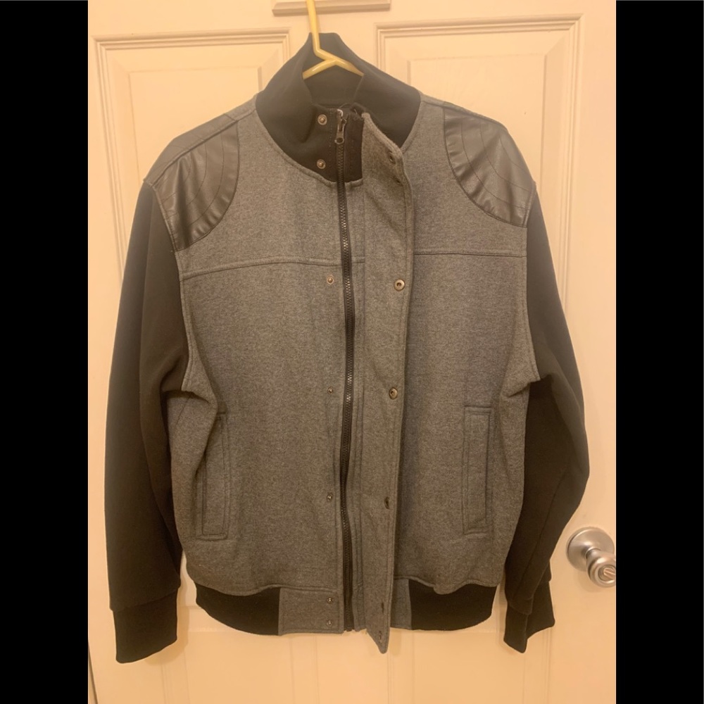 YAGO  leather coat